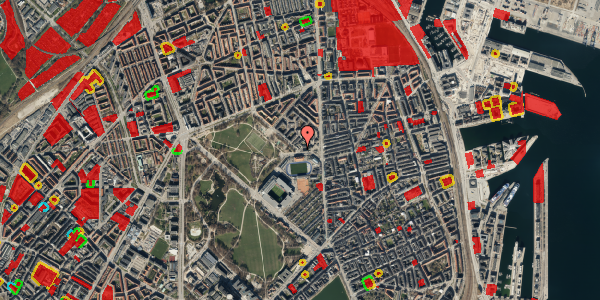 Jordforureningskort på Serridslevvej 2, st. , 2100 København Ø