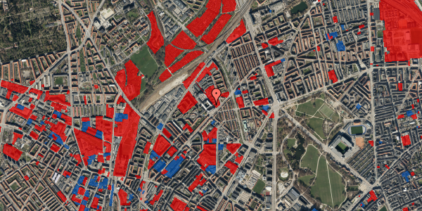 Jordforureningskort på Vermundsgade 38E, 3. th, 2100 København Ø