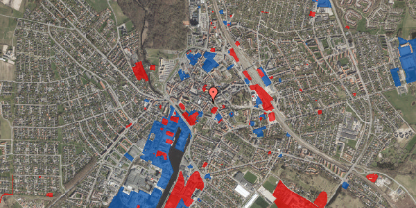 Jordforureningskort på Riddergade 1, 4700 Næstved