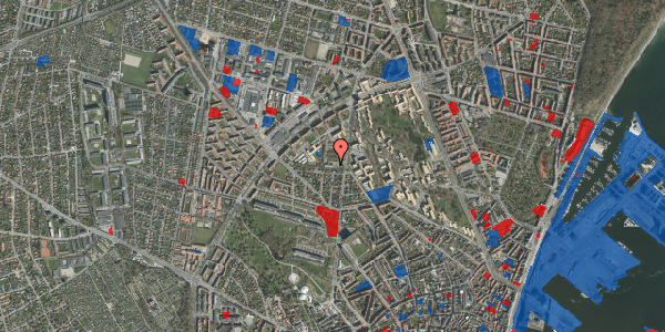 Jordforureningskort på Langelandsgade 143, 8000 Aarhus C