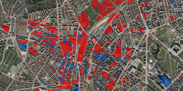 Jordforureningskort på Mjølnerparken 110, st. 1, 2200 København N