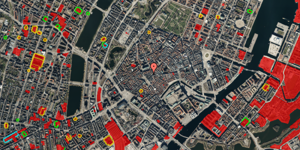 Jordforureningskort på Skoubogade 1, 3. th, 1158 København K