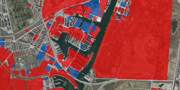 Jordforureningskort på Teglholmens Østkaj 70, 2450 København SV