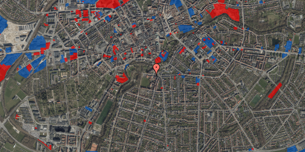 Jordforureningskort på Munke Mose Allé 4, 1. 4, 5000 Odense C