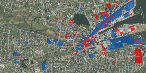 Jordforureningskort på Rendebanen 6D, 6000 Kolding