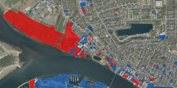 Jordforureningskort på Lindholm Brygge 10, 9400 Nørresundby