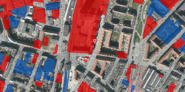 Jordforureningskort på Borgmestervangen 5, 3. 4, 2200 København N