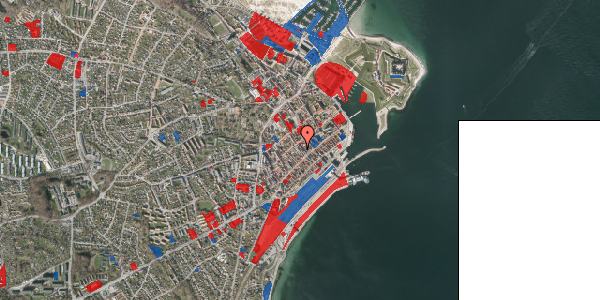 Jordforureningskort på Stjernegade 7, 3000 Helsingør