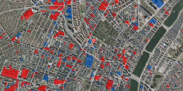 Jordforureningskort på Rantzausgade 68, 2200 København N