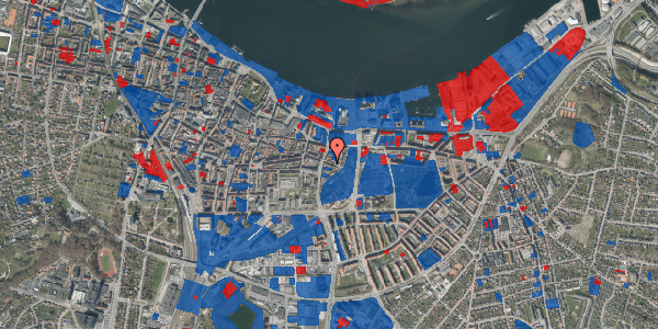 Jordforureningskort på Langesgade 6, st. , 9000 Aalborg