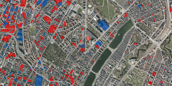 Jordforureningskort på Nørre Allé 6, 1. 13, 2200 København N