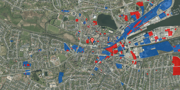 Jordforureningskort på Ålegården 1, 6000 Kolding