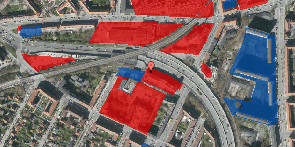 Jordforureningskort på Nordre Fasanvej 209A, 2000 Frederiksberg