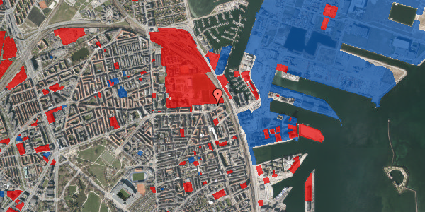 Jordforureningskort på Middelfartgade 15, 2100 København Ø