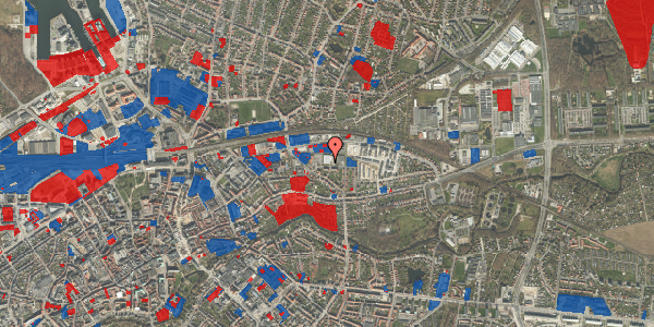 Jordforureningskort på Islandsgade 10, 5000 Odense C