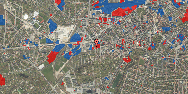 Jordforureningskort på Sukkervænget 21, 5000 Odense C