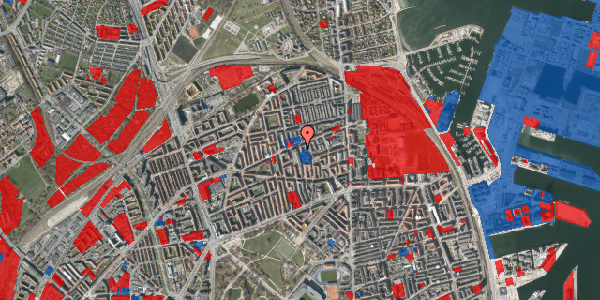 Jordforureningskort på Masnedøgade 30, 1. th, 2100 København Ø