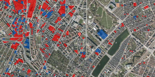 Jordforureningskort på Sjællandsgade 42, 2200 København N