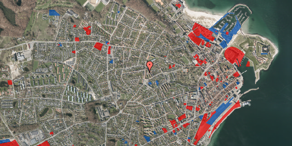 Jordforureningskort på Bragesvej 53, 3000 Helsingør