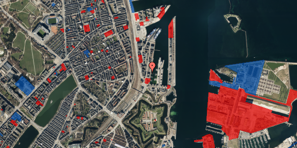 Jordforureningskort på Dampfærgevej 10, 5. th, 2100 København Ø