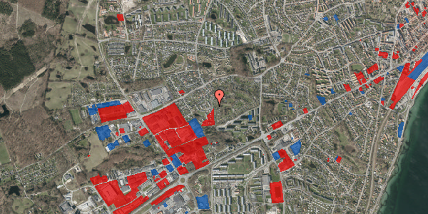 Jordforureningskort på Lathyrusvej 34, 3000 Helsingør