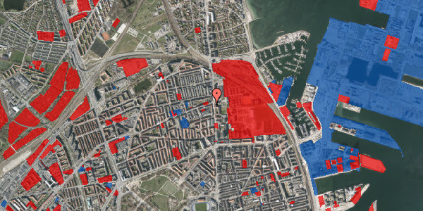 Jordforureningskort på Østerbrogade 137, 2100 København Ø