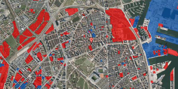 Jordforureningskort på Hesseløgade 16, st. , 2100 København Ø