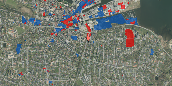 Jordforureningskort på Østerbrogade 30, 6000 Kolding