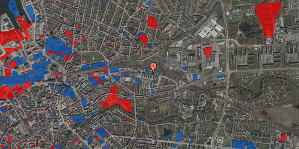 Jordforureningskort på Østerlunden 20, st. 1, 5000 Odense C