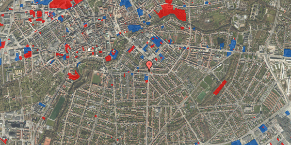 Jordforureningskort på Allégade 11, 5000 Odense C