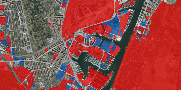 Jordforureningskort på Vestre Teglgade 2A, 6. th, 2450 København SV