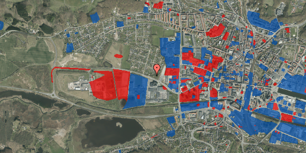 Jordforureningskort på Merianvej 36, 7100 Vejle