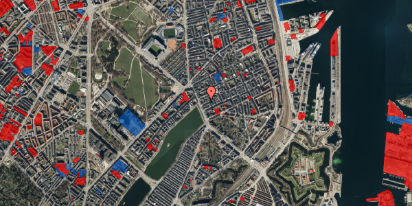 Jordforureningskort på Østerbrogade 56C, 2100 København Ø