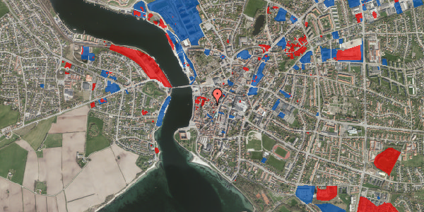 Jordforureningskort på Bjerggade 30, 1. , 6400 Sønderborg