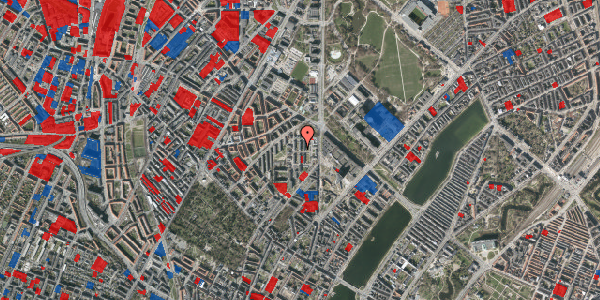 Jordforureningskort på Alléen 3, st. 18, 2200 København N