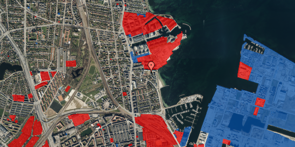 Jordforureningskort på Scherfigsvej 12, 2100 København Ø