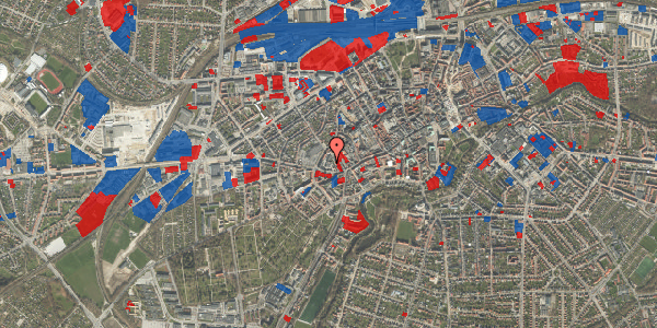 Jordforureningskort på Vindegade 144, 5000 Odense C