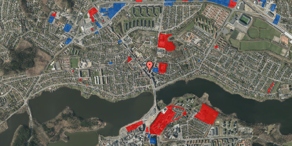 Jordforureningskort på Borgergade 27, st. th, 8600 Silkeborg