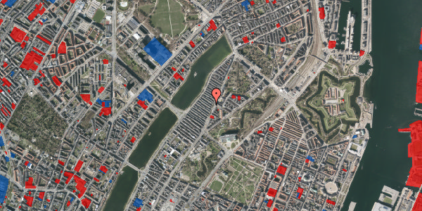 Jordforureningskort på Wilhelm Marstrands Gade 3, 2100 København Ø