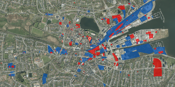 Jordforureningskort på Østergade 21A, 1. , 6000 Kolding