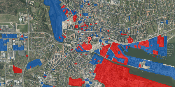 Jordforureningskort på Sankt Helene Vej 9, 3. 6, 8700 Horsens