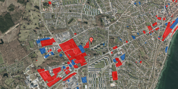 Jordforureningskort på Lathyrusvej 50, 3000 Helsingør