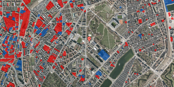 Jordforureningskort på Edel Sauntes Allé 1, 2100 København Ø