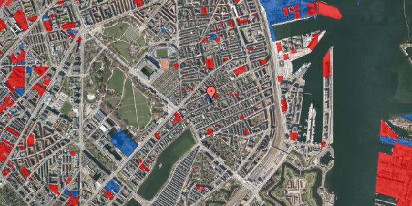 Jordforureningskort på Faksegade 4, 3. , 2100 København Ø