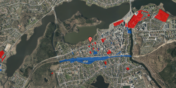 Jordforureningskort på Vestergade 42, 8600 Silkeborg