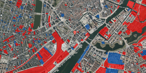 Jordforureningskort på Anker Heegaards Gade 1, 1572 København V