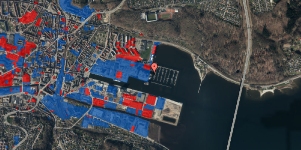 Jordforureningskort på Havneøen 9, 8. , 7100 Vejle