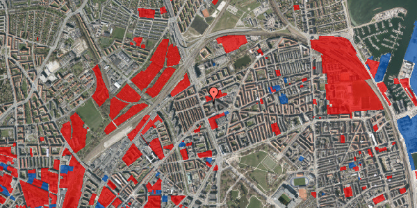 Jordforureningskort på Omøgade 8A, 2. th, 2100 København Ø