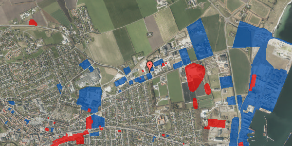 Jordforureningskort på Energivej 9, 8500 Grenaa