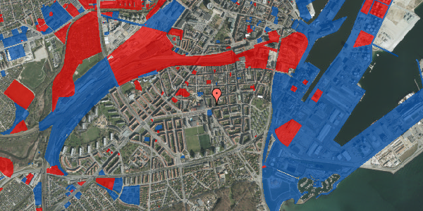 Jordforureningskort på Montanagade 66, 5. tv, 8000 Aarhus C